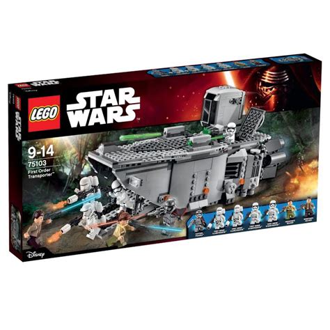 Star Wars The Force Awakens Kylo Rens Command Shuttle Lego Set