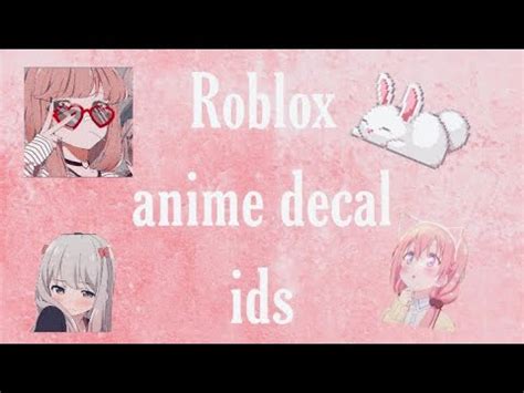 Roblox adopt me future updates. Roblox Anime decal Ids (read dsc) - YouTube