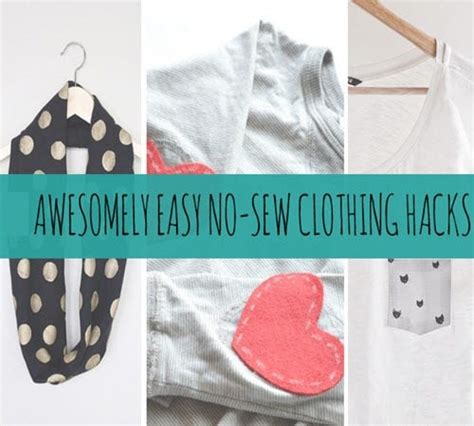 41 Awesome Easy No Sew Diy Clothing Hacks Homestead And Survival