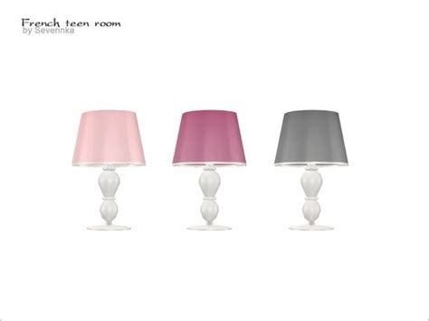 Table Lamp Found In Tsr Category Sims 4 Table Lamps