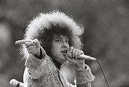Rob Tyner of the MC5, Free Concert in the Park, May 1969 | Ann Arbor ...
