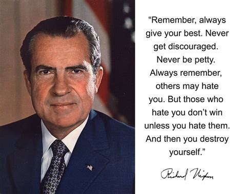 Richard Nixon Remember Always Quote Photo We Sell Pictures