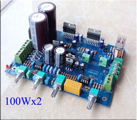 TDA7293 2 0 Amplifier Board Kit 100W 100W With Three Stages Before The