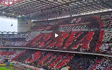 Watch Curva Suds Breathtaking Full Stadium Display Before Milan Vs