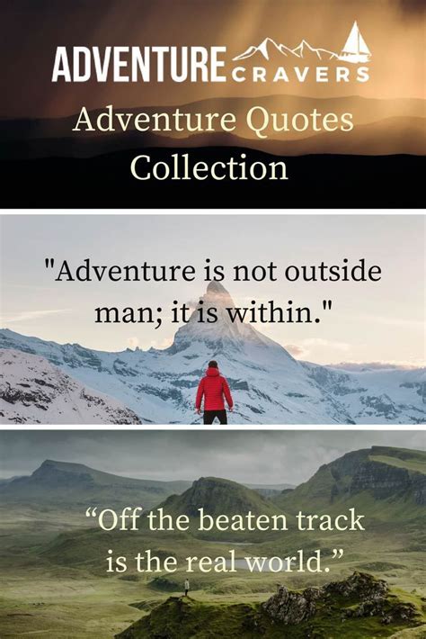 Inspirational Adventure Quotes Adventure Quotes