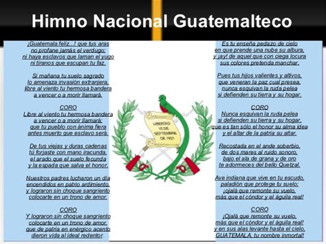 Himno nacional de guatemala (instrumental) file; Himno Nacional De Guatemala En Letra - SEONegativo.com