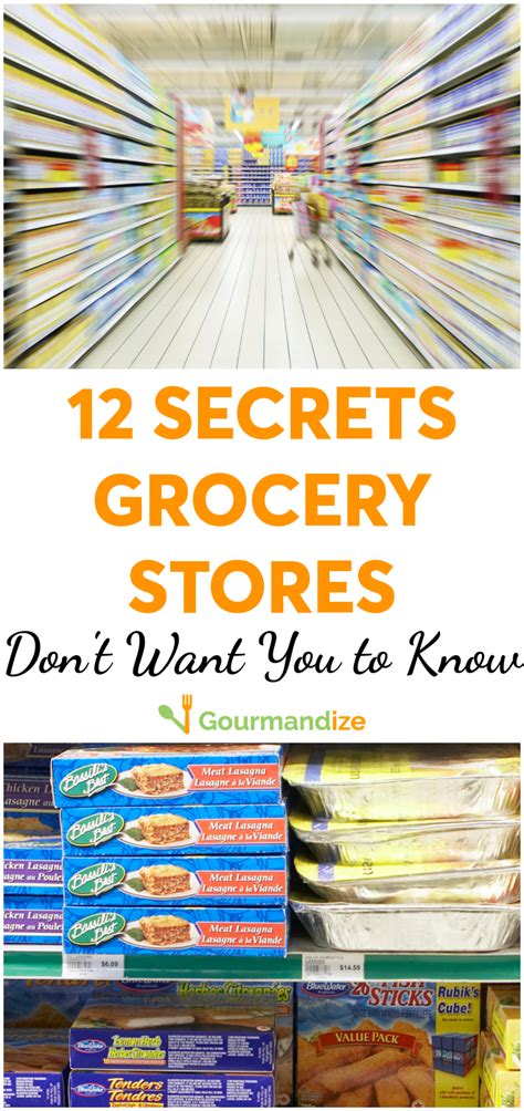 12 Secrets Grocery Stores Dont Want You To Know Grocery Store
