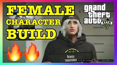 Best Female Character Build In Gta 5 How To Create An Attractive