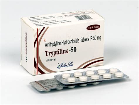 Johnlee Amitriptyline Hydrochloride Tablets Packaging Type Strips