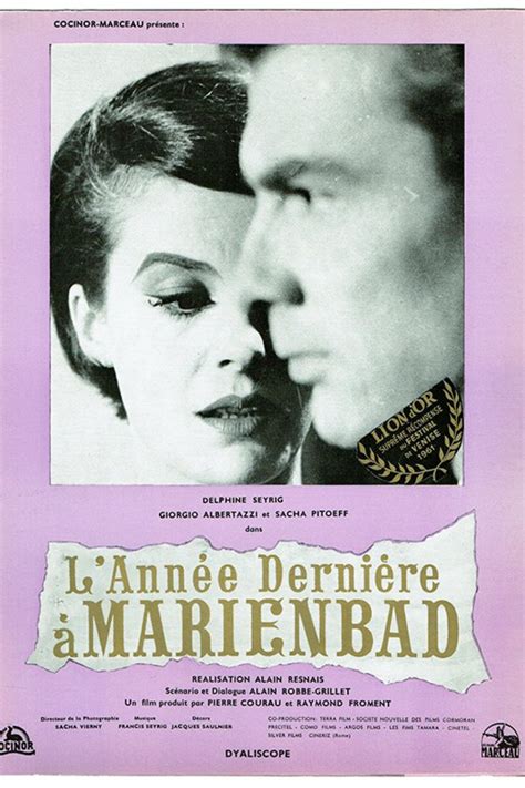 L Ann E Derni Re Marienbad Par Alain Resnais