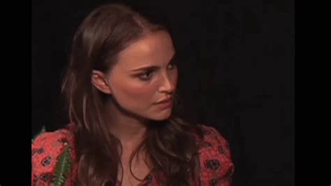 Natalie Portman BEING ASKED A RUDE QUESTION YouTube