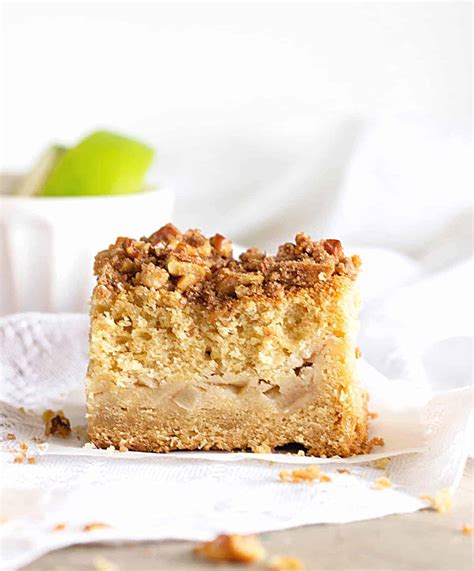 How To Make Apple Coffee Cake With Crumble Topping
