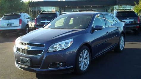 2013 Chevrolet Malibu 2lt Blue Burns Chevrolet Rock Hill Sc Youtube