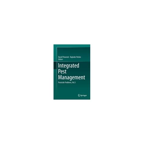 Integrated pest management, or ipm is a green approach to pest control. PIMENTEL & PESHIN 2014 INTEGRATED PEST MANAGEMENT ...