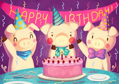 Artstation Pigs Birthday Party
