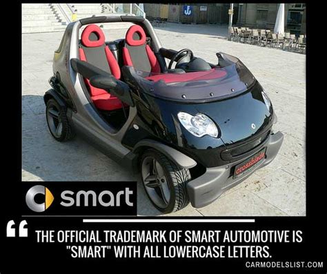 Smart Car Models List Complete List Of All Smart Models