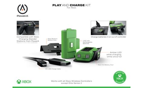Powera Play Charge Kit For Xbox Series X S Power A Xbox Battery Bet