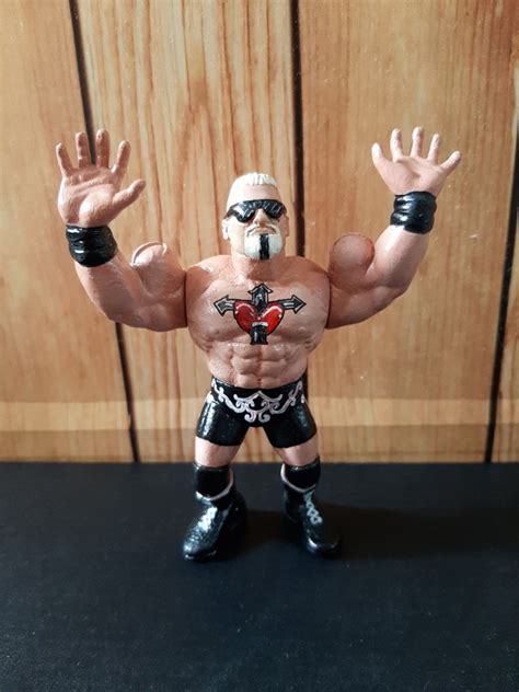 Custom Hasbro Size Big Poppa Pump Scott Steiner Hobbies And Toys Toys And Games On Carousell