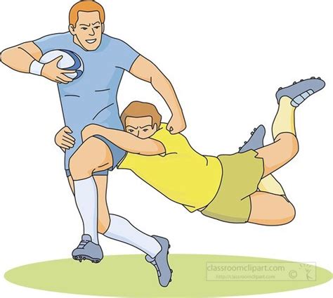 Football Player Clipart Tackle Shop