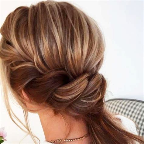 Side Ponytail Hairstyles Twist Ponytail Simple Ponytails Thick Hair