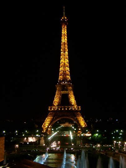 The eiffel tower at night, paris france ceramic ornament. World Beautiful Places: Eiffel Tower Paris at night