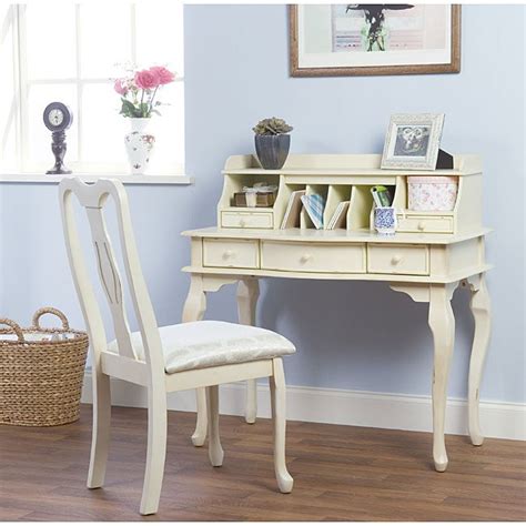 Shop wayfair for all the best white writing desks. Simple Living Josephine Antique White Writing Desk - Free ...