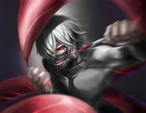 1200x480 Kaneki Ken Tokyo Ghoul Art 1200x480 Resolution Wallpaper Hd