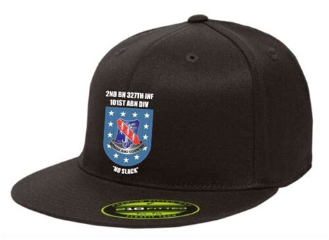327th Infantry Regiment Embroidered Flexfit Baseball Cap