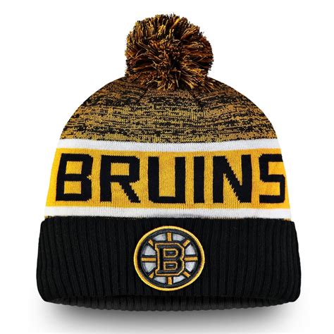 Fanatics Branded Boston Bruins Black Authentic Pro Rinkside Goalie