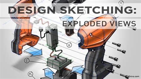 Design Sketching Mastering Exploded Views Gfxtra