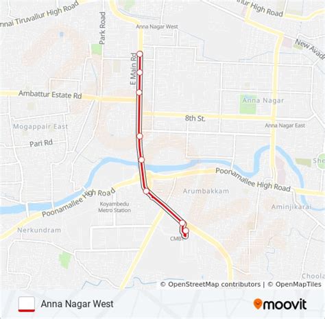 514 Route Schedules Stops And Maps Anna Nagar West Updated