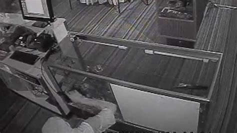 Surveillance Video Shows Gun Store Burglary