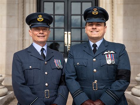 Raf Father Follows In Sons Footsteps Royal Air Force