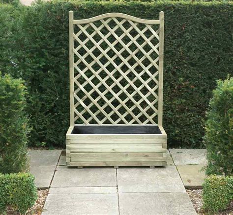 Planter And Trellis Landscaping And Garden Products Timber Ashford Kent
