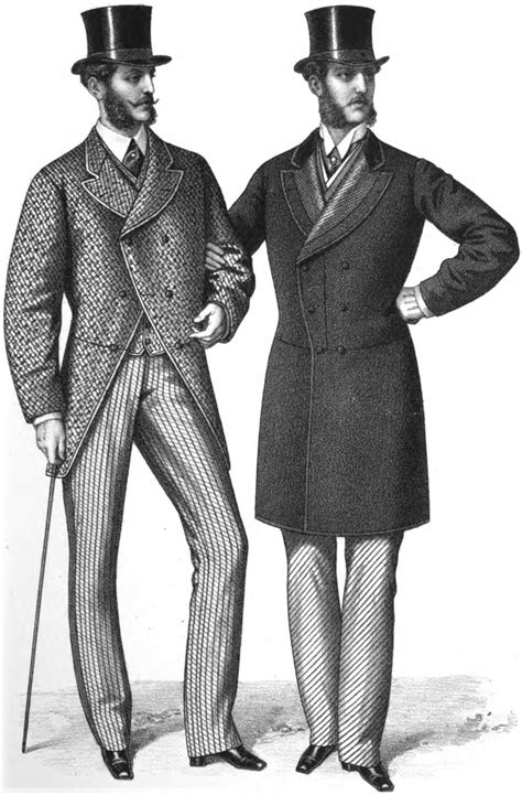 Th Century Historical Tidbits Fashion Part Victorian Mens