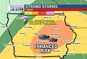 Severe Weather Likely Across Eastern Iowa Later Today