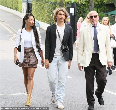 Boris Becker Enjoys A Day Out With Girlfriend Lilian De Carvalho And