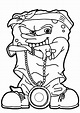 Rapper SpongeBob - high-quality free coloring from the category ...