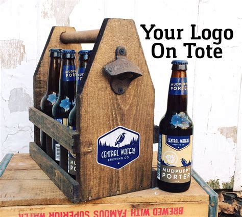 Custom 6 Pack Beer Carrier With Your Logo Corporate T