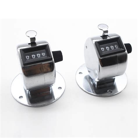 A simple attractive tally counter. Hand Tally Counter With Base Digit Finger Ring Desktop ...