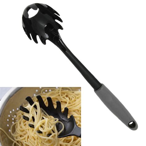 Pasta Server Spaghetti Fork Spoon Nylon Utensil Kitchen Tools Gadgets