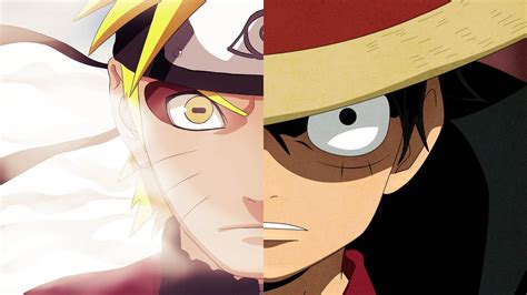 Naruto And Luffy Wallpapers Top Free Naruto And Luffy