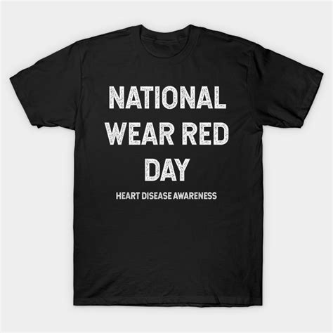 National Wear Red Day Present Heart Disease Awareness Essential Women