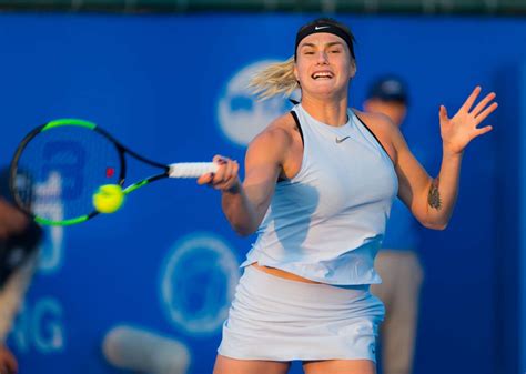 Italian qualifier camila giorgi continued her impressive form at the eastbourne championships by removing top seed aryna sabalenka in the quarterfinals on. Aryna Sabalenka: 2018 Shenzhen Open WTA International Open ...