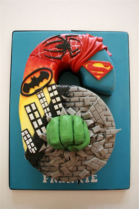Super Hero Birthday Cake Avengers Birthday Superhero Birthday Party
