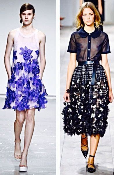 Fashion Trend From New York Fashion Week Ss15 3d Flower Appliqués