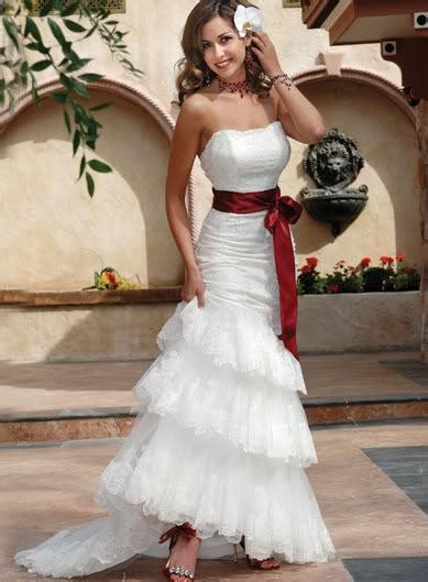 A Wedding Addict Timeless Red And White Wedding Dresses