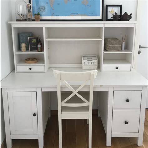 Hemnes Desk Andadd On Unit Furniture And Home Living Furniture Tables