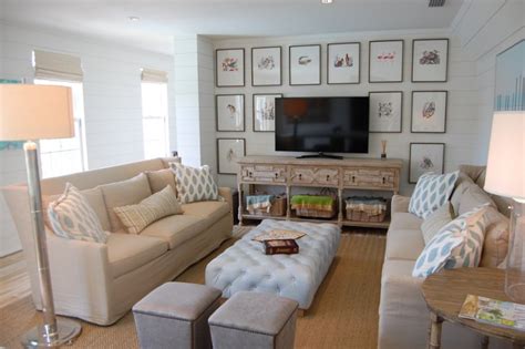 Landscape decoration games for very creative girls that are into nature and beautiful arrangements. Coastal Living Ultimate Beach House-game room - Hooked on ...