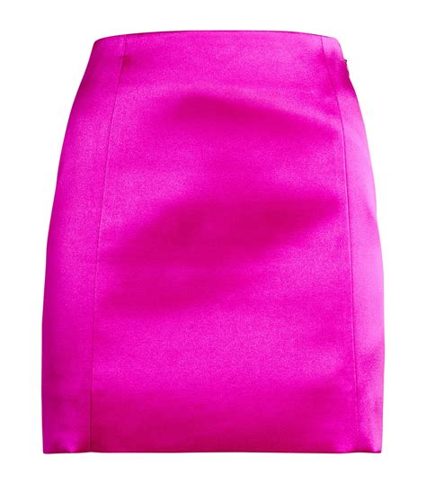 Frame Satin Mini Skirt Harrods Hk